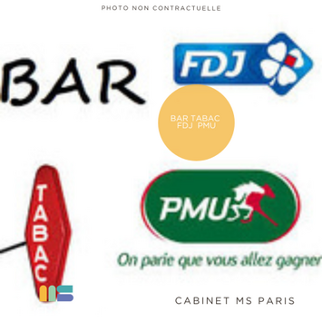 Vente - Bar - Brasserie - Tabac - Loto - PMU - Paris (75)