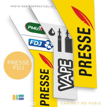 Vente - Tabac - FDJ - Librairie - Loto - Papeterie - Presse - Paris (75)