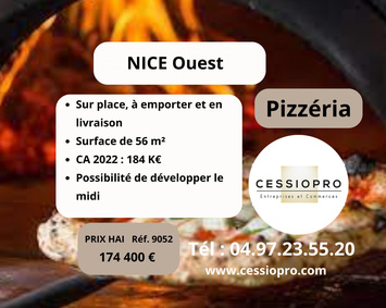 Vente - Pizzeria - Nice (06200)