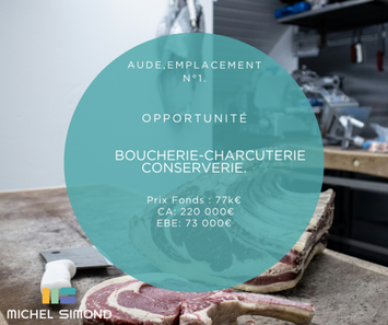 Vente - Boucherie - Charcuterie - Boulangerie - Aude (11)