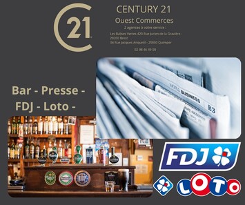 Vente - Bar - Brasserie - Tabac - Quimper (29000)-photo-2