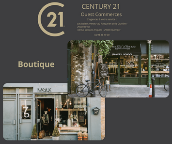 Vente de murs de boutique - Quimper (29000)