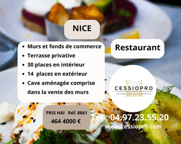 Vente - Restaurant - Nice (06300)