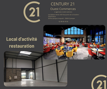 Location Local Commercial - Quimper (29000)