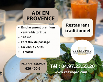 Vente - Restaurant - Aix-en-Provence (13100)