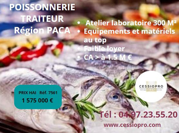 Vente - Poissonnerie - Traiteur - Nice (06000)