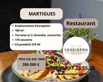 Vente - Restaurant - Martigues (13500)