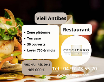 Vente - Restaurant - Antibes (06600)