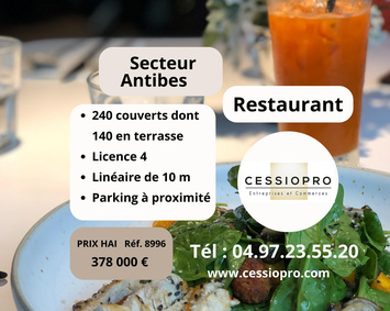 Vente - Restaurant - Antibes (06600)