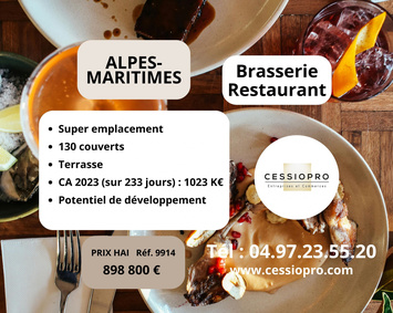 Vente - Brasserie - Restaurant - Antibes (06600)