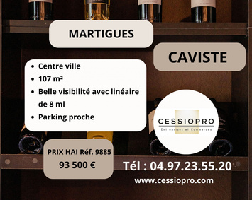 Vente - Cave à vins - Martigues (13500)