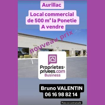 Vente de murs de boutique - Cantal (15)