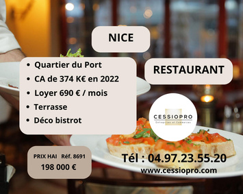 Vente - Restaurant - Nice (06300)