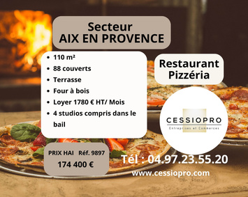 Vente - Restaurant - Pizzeria - Esthétique - Luynes (13080)