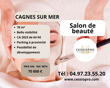 Vente - Esthétique - Cagnes-sur-Mer (06800)