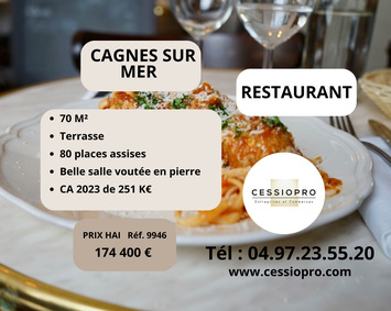 Vente - Restaurant - Cagnes-sur-Mer (06800)