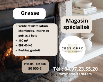 Vente - Cheminées - Grasse (06130)