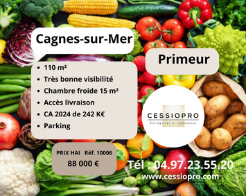 Vente - Alimentation - Cagnes-sur-Mer (06800)