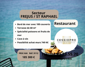 Vente - Restaurant - Boulangerie - Frejus (83600)