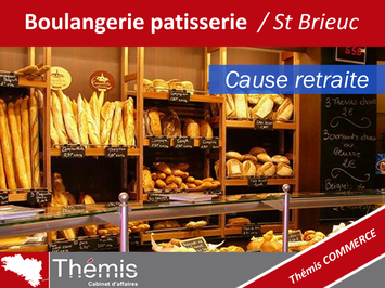 Vente - Boulangerie - Pâtisserie - Saint-Brieuc (22000)