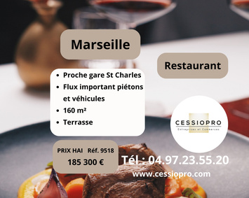 Vente - Restaurant - Marseille 1er (13001)