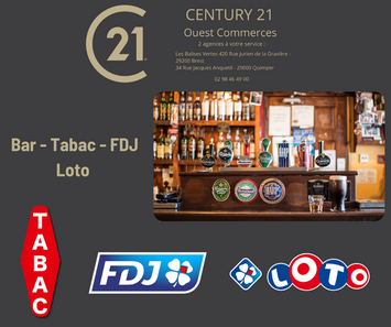 Vente - Bar - Tabac - Morlaix (29600)