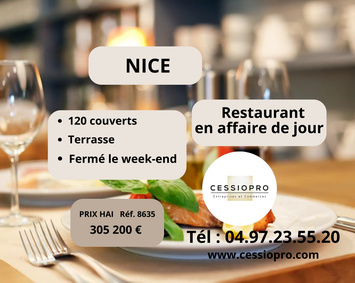 Vente - Restaurant - Pizzeria - Nice (06200)