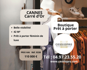 Vente - Habillement - Cannes (06400)