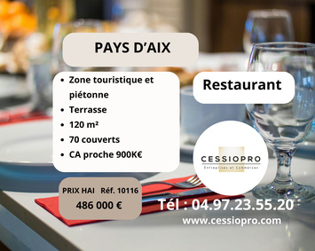 Vente - Restaurant - Aix-en-Provence (13100)