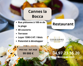 Vente - Restaurant - Cannes la bocca (06150)