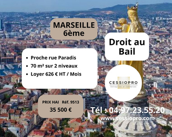 Location Local Commercial - Marseille 6ème (13006)