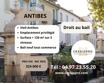Location Local Commercial - Antibes (06600)