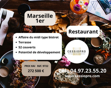 Vente - Restaurant - Marseille 1er (13001)