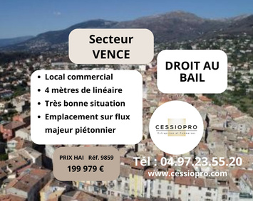 Location Local Commercial - Saint paul (06570)