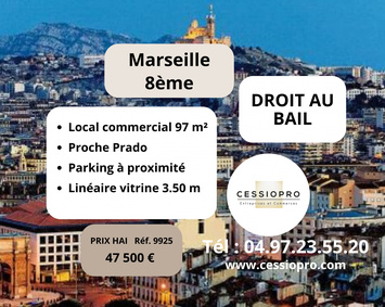 Location Local Commercial - Marseille 8ème (13008)