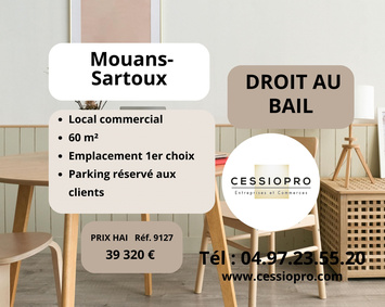 Location Local Commercial - Mouans-Sartoux (06370)