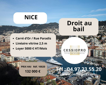 Location Local Commercial - Nice (06000)