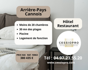 Vente - Hôtel - Restaurant - Mouans-Sartoux (06370)