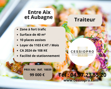 Vente - Traiteur - Auriol (13390)