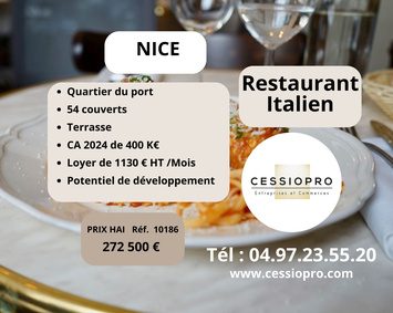 Vente - Restaurant - Nice (06300)