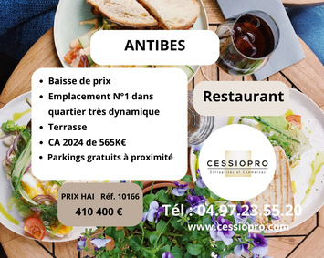 Vente - Restaurant - Antibes (06600)