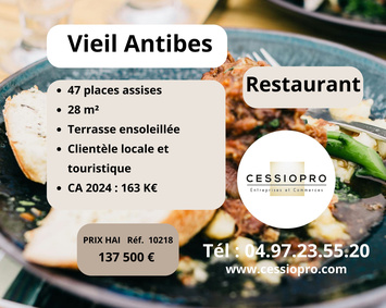 Vente - Restaurant - Antibes (06600)