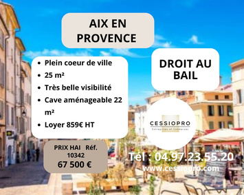 Location Local Commercial - Aix-en-Provence (13100)