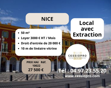 Location Local Commercial - Nice (06000)