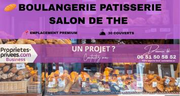 Vente - Salon de thé - Boulangerie - Pâtisserie - Oise (60)