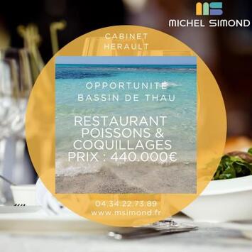 Vente - Restaurant - Licence III - Hérault (34)