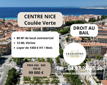 Location Local Commercial - Nice (06000)