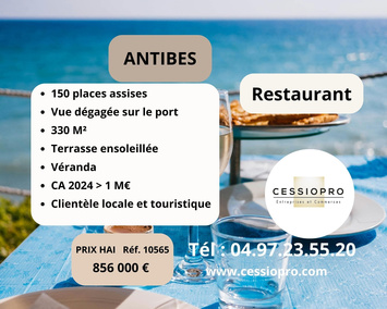 Vente - Restaurant - Antibes (06600)