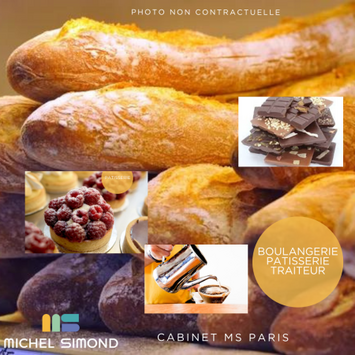 Vente - Boulangerie - Pâtisserie - Traiteur - Paris (75)