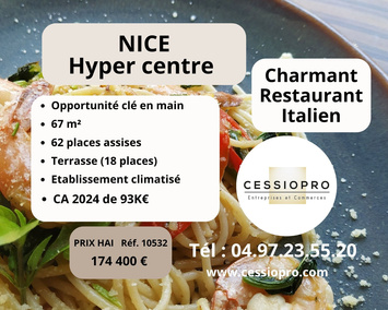 Vente - Restaurant - Nice (06000)